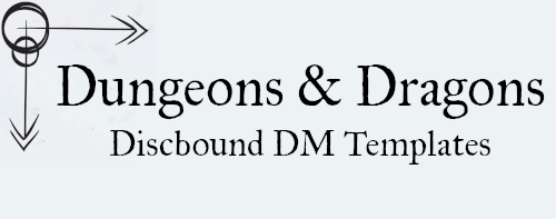 Discbound D&D Notebook Templates