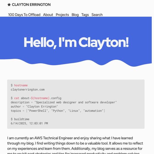 claytonerrington.com