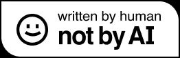 Written by Human, not by AI